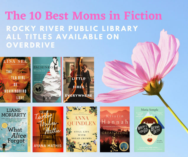 Moms in fiction display